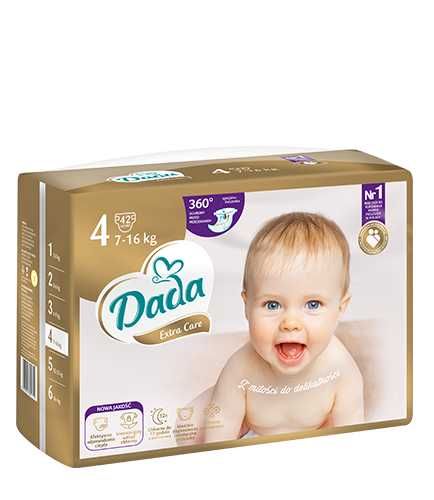 2 opakowania Dada extra care 4 rozmiar
