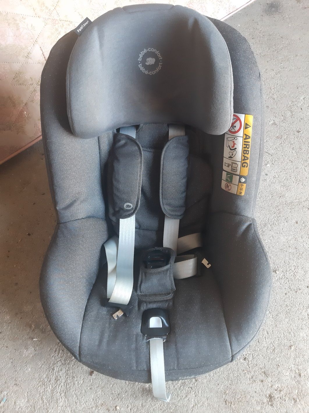 Caseira auto Pearl Smart i-size + base isofix