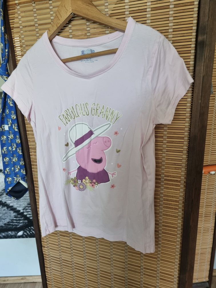 Peppa pig swinka fabulous granny świetny t-shirt 38