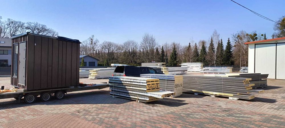 Płyty warstwowe ścienne oraz dachowe