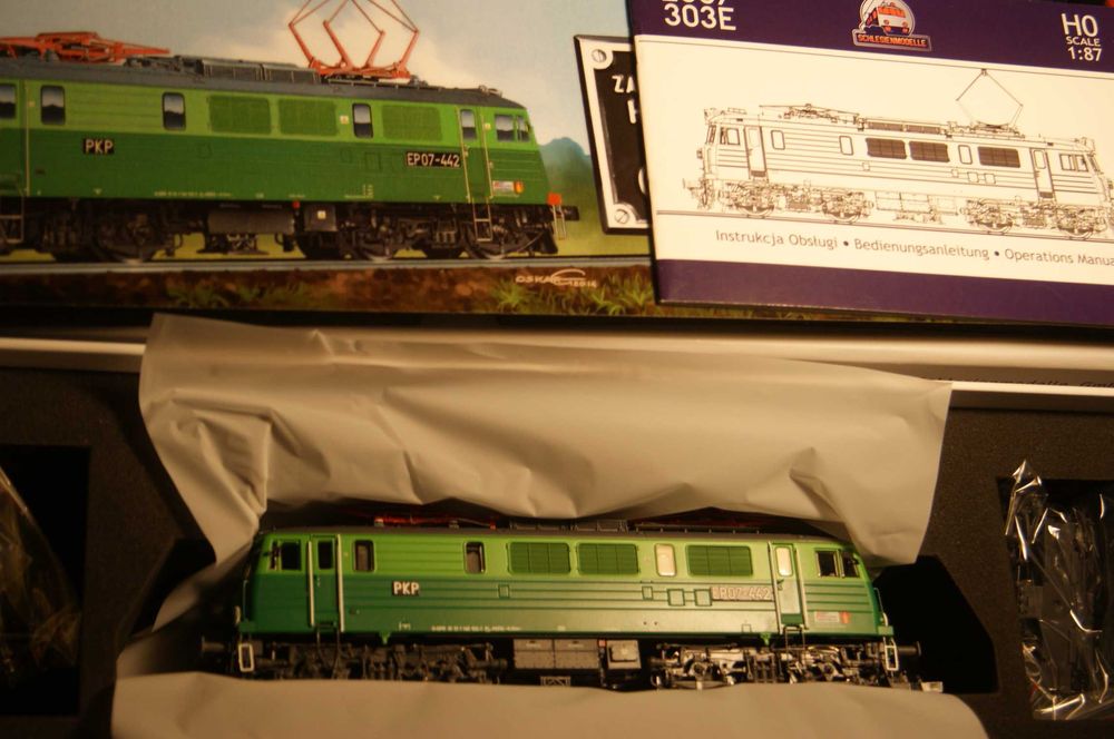 Lokomotywa ep07-442 evn  Schlesienmodelle