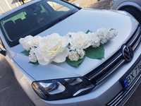 Свадебные цветы на авто