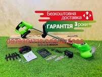 Кущоріз BOSCH BUR179BL 36V-6A Аккумуляторный тример Косарка 9000об/хв