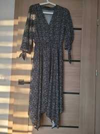 Sukienka midi Mohito 36 asymetryczna