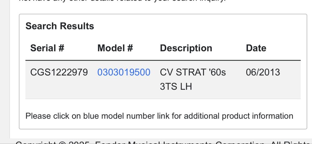 Gitara Elektryczna Fender Squier 60s Classic Vibe 2013 Leworęczna