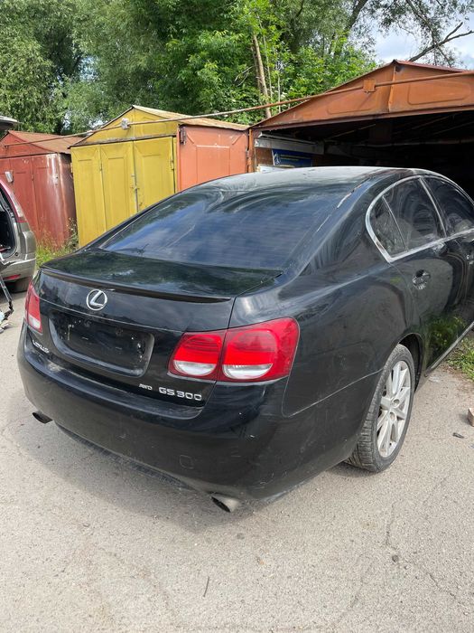 Автомобіль 2006 LEXUS gs300 awd (на розборку) чорний. Не розмитнений