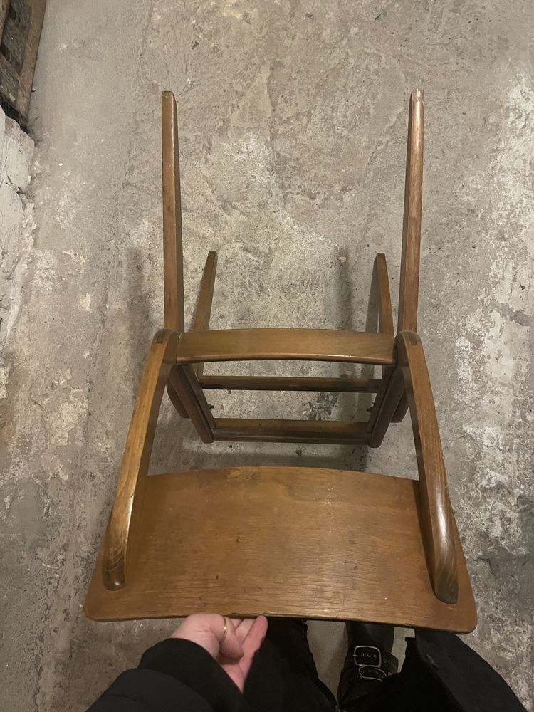 Krzesła krzesło 200-190 vintage retro lata 60 Hałas