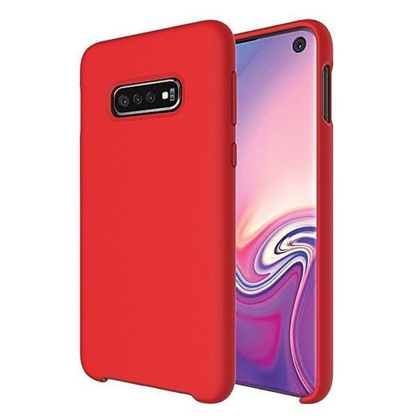 Beline Etui Silicone Huawei Y5P Czerwony/Red