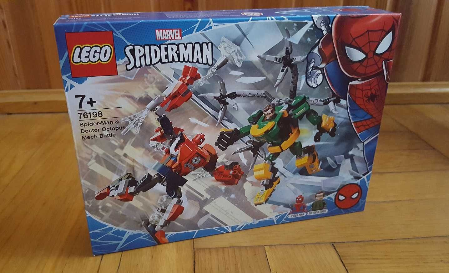 LEGO 76198 Marvel Super Heroes - Bitwa mechów Spider-Mana i Doktora