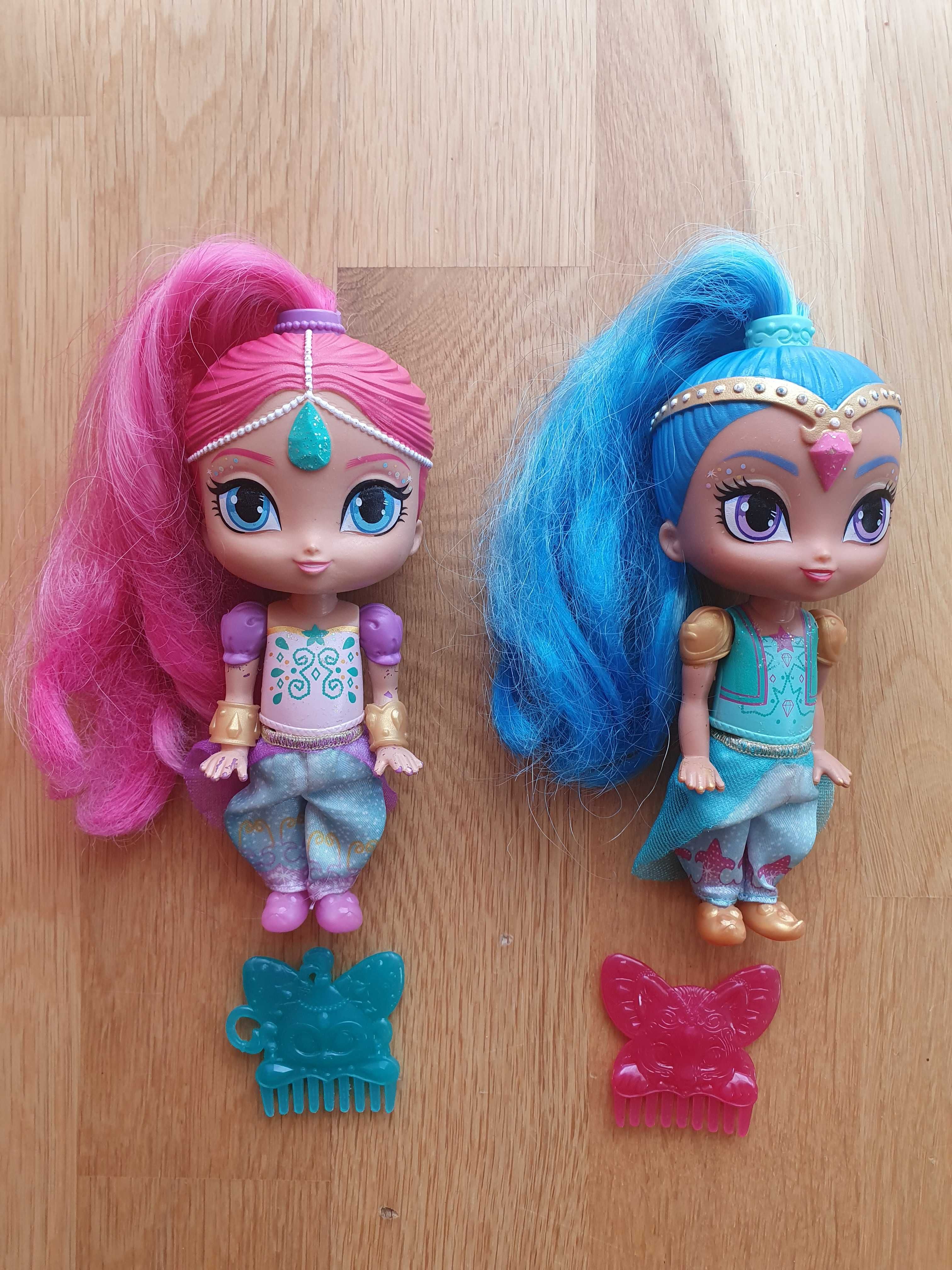 3x lalka lalki Fisher Price Shimmer Shine Zeta dżiny czarodziejki