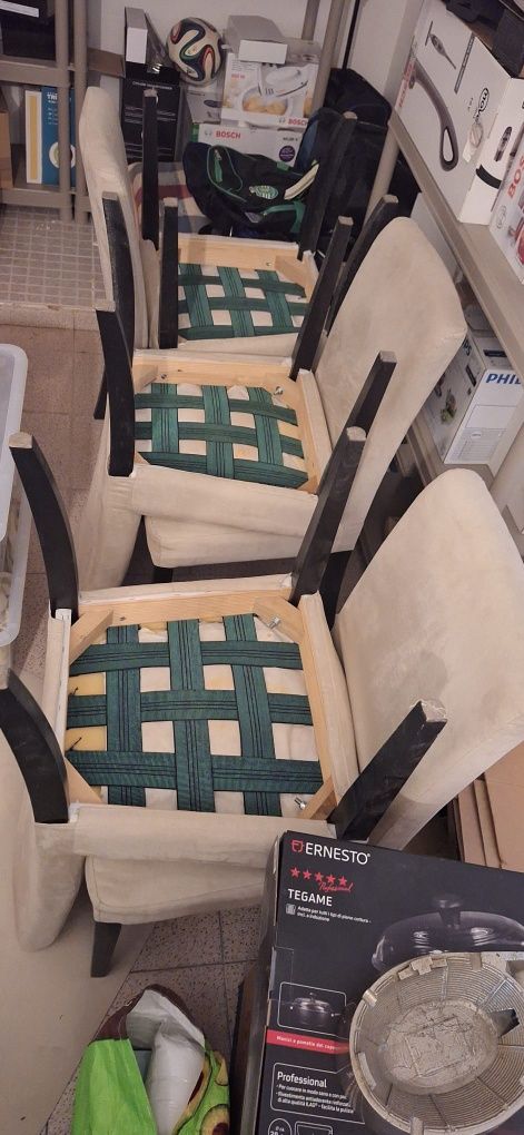Cadeiras usadas ikea bergmund