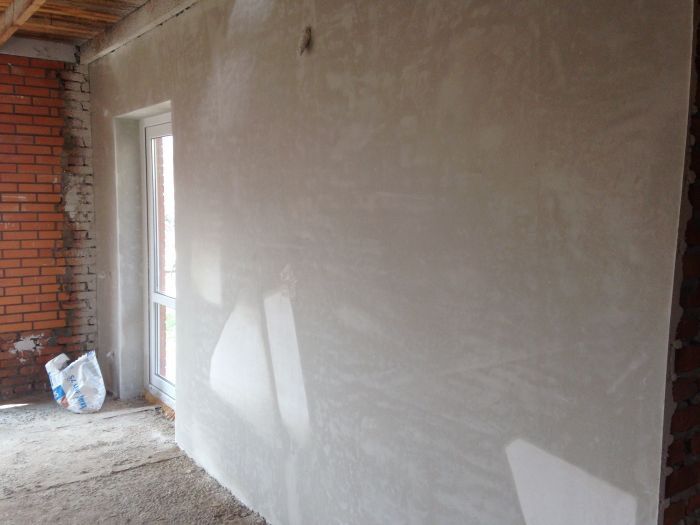 Стяжка підлоги машинна штукатурка стін гіпсова та вапнчно цементна