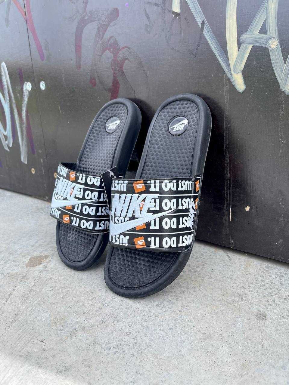 Жіночі шльопанці Nike Slides Just Do It ‘Black’ (36-40 р.)