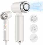 WEBEAUTY H5 suszarka do włosów mini przenośna na podróż PERŁOWA 1300W