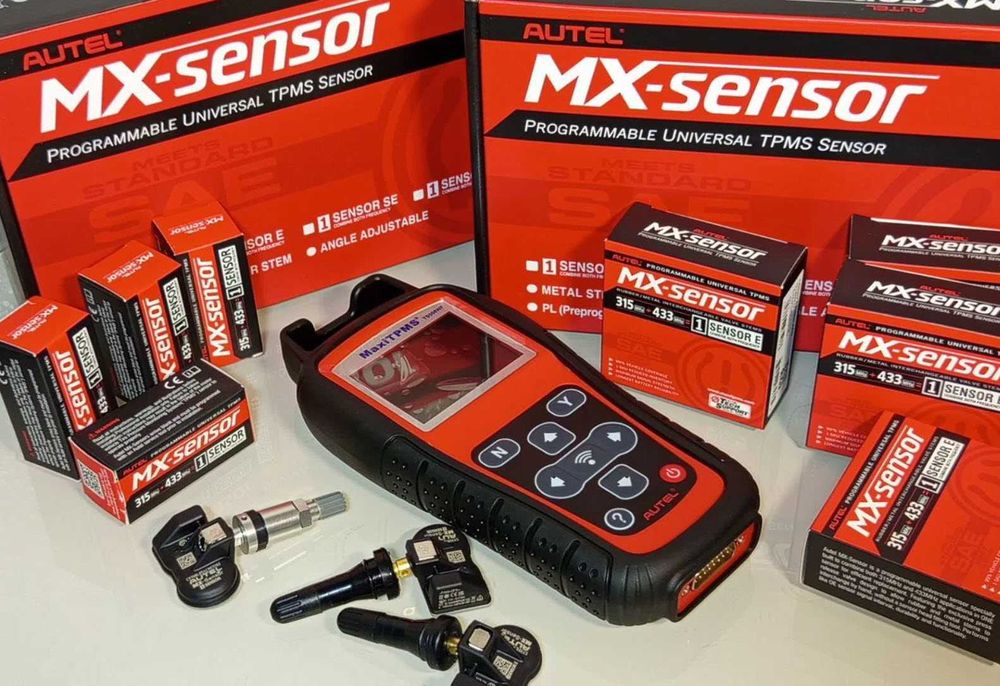 Czujnik ciśnienia TPMS Autel MX 315+433MHz Metal Stem Vaktura VAT