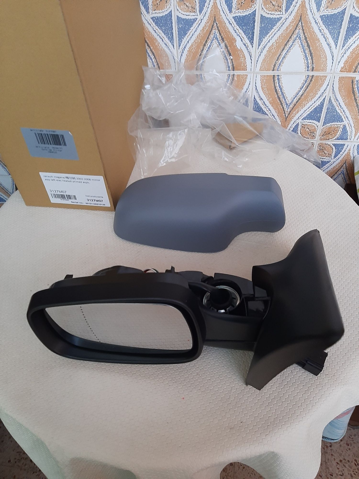 Retrovisor esquerdo para Renault Megane