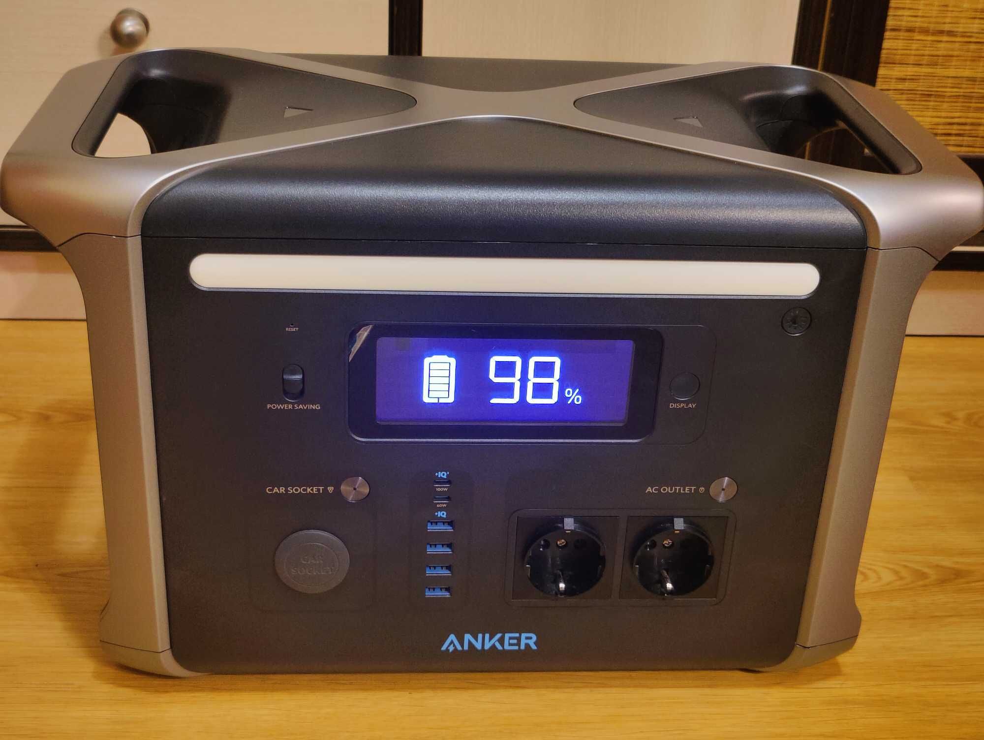 Зарядная станция Anker PowerHouse 757 / 1500 Вт / 1229 Вт⋅ч / LiFePO4