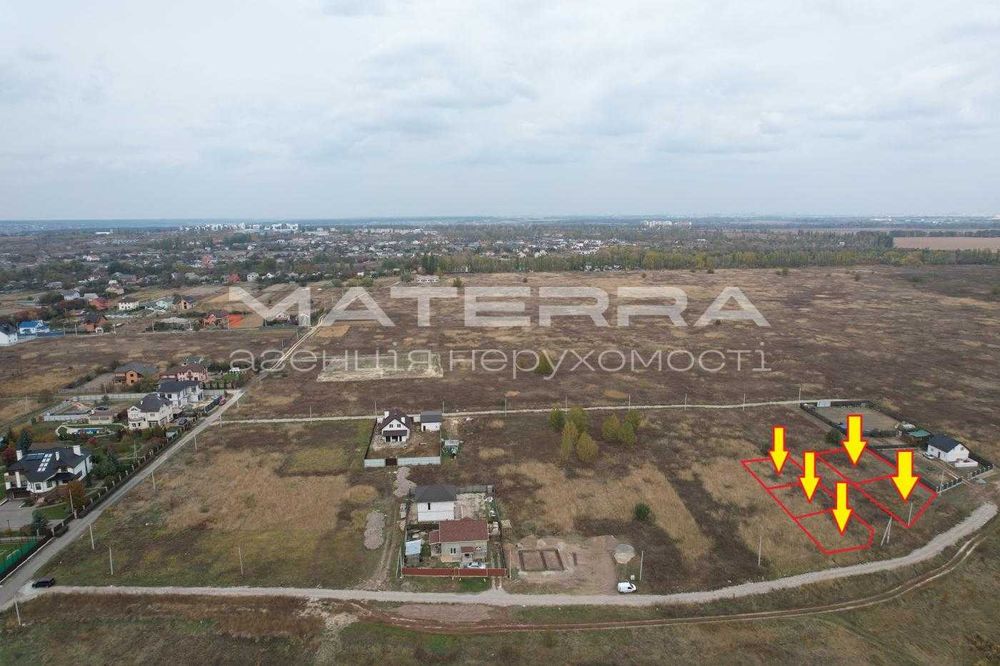 Білогородка продам ділянки по 5 сот. Без комісії!