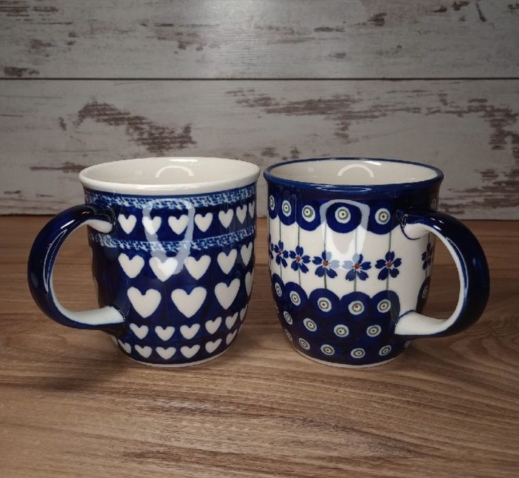 Kubek ceramiczny Mars Bolesławiec 350 ml dwupak ceramika Z.C. Bolesław