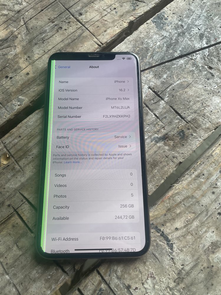 Iphone XS MAX 256gb потертый
