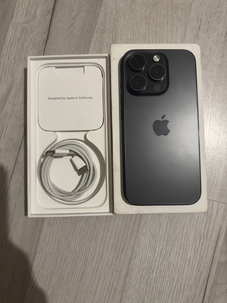iPhone 15 Pro 128GB Titanium Black
