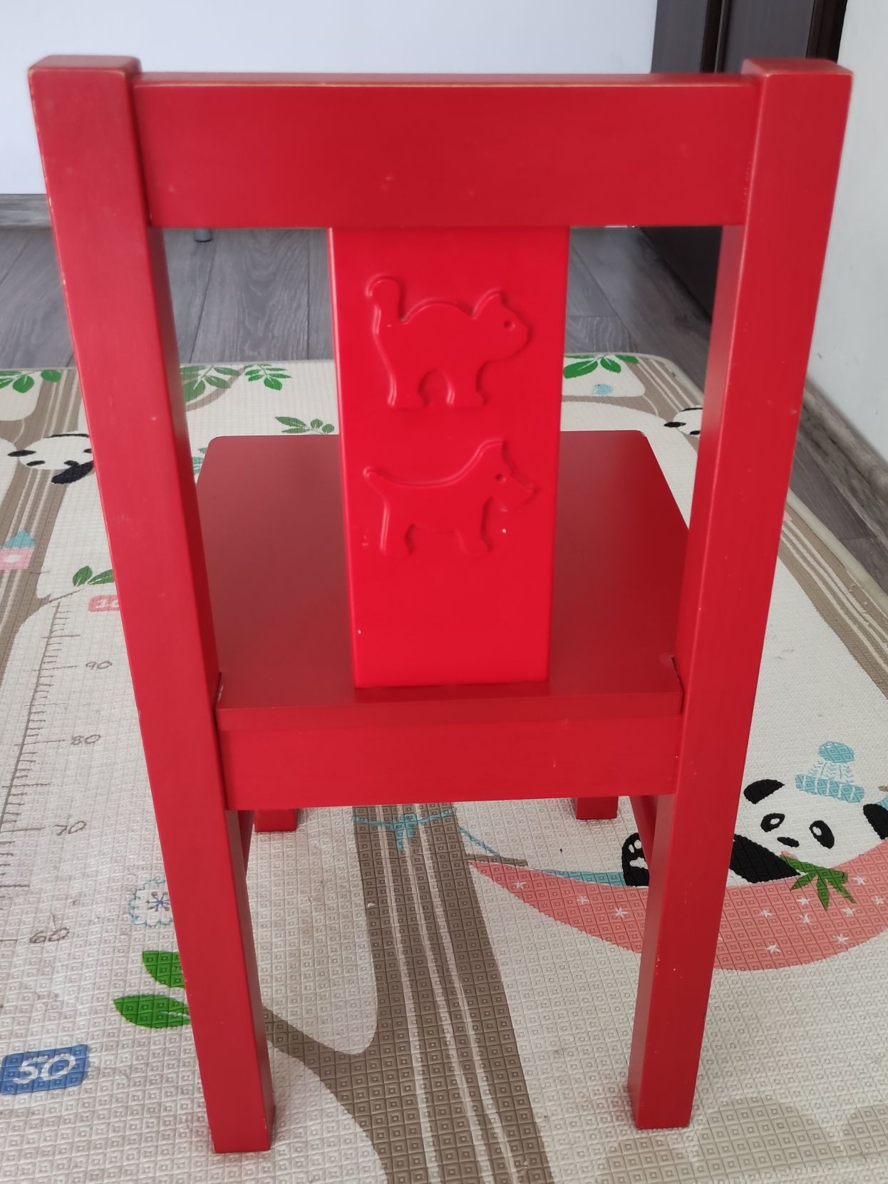 Zestaw stolik i krzesełko Ikea Kritter - stan db/bdb