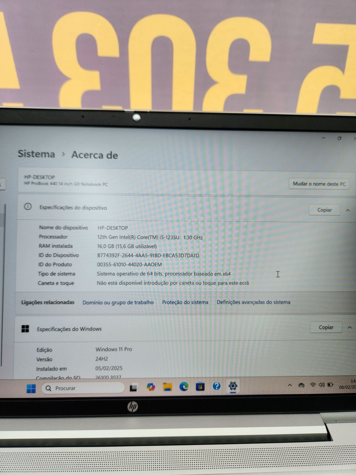 HP PROBOOK G440 G9 16GB/512G