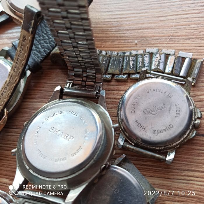 Stare zegarki , wykopi