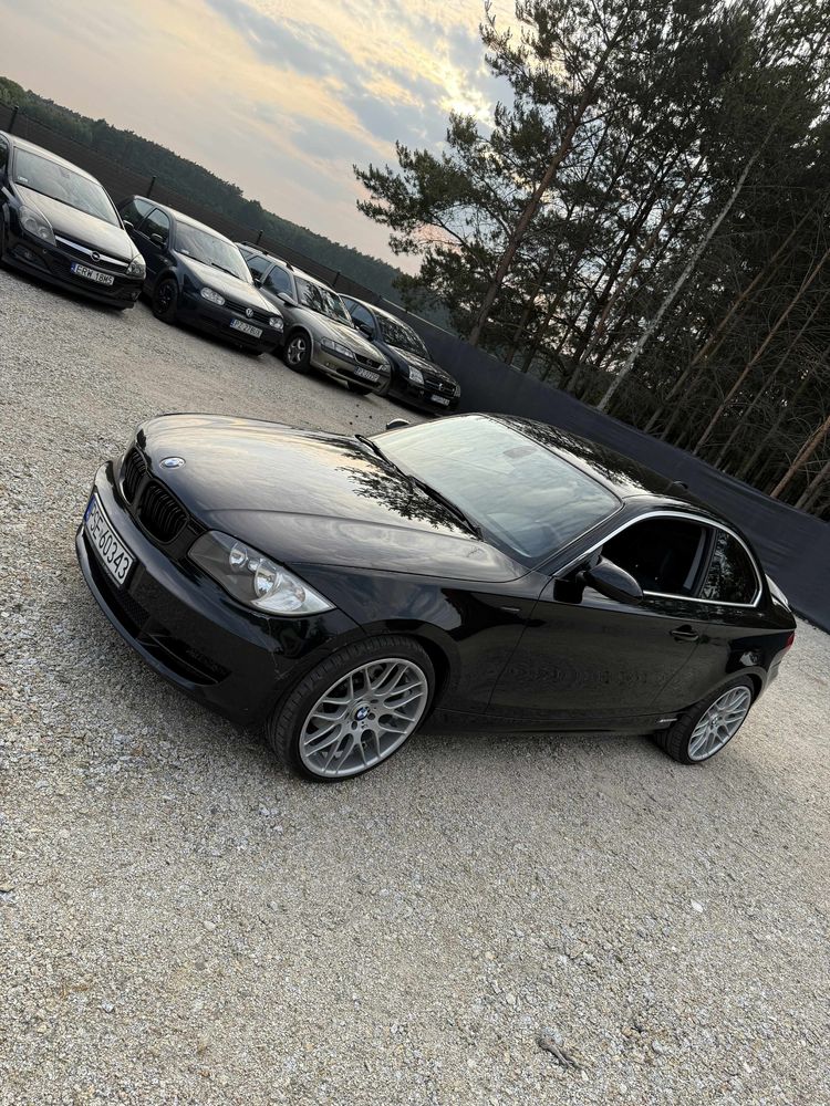BMW coupe E82 123D 204km BIturbo 2008r, super stan, piekna,zadbana,moc