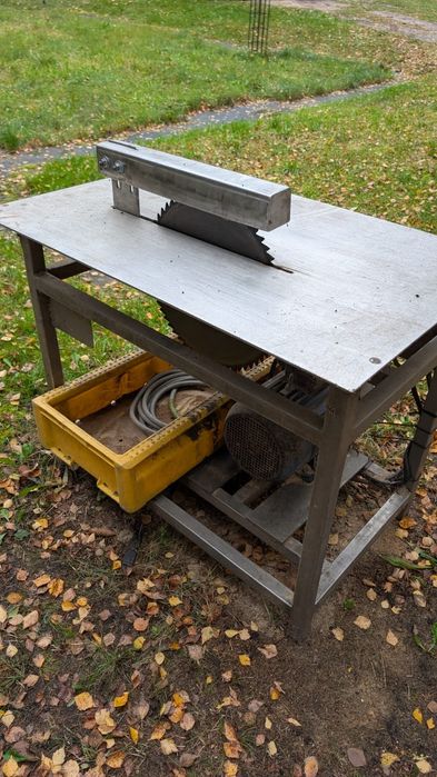 Piła do cięcia drewna 5kW – stal nierdzewna + przedłużacz 20m