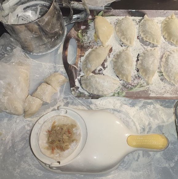 Maszynką Forma Do Lepienia Pierogów Pierogarka 2w1