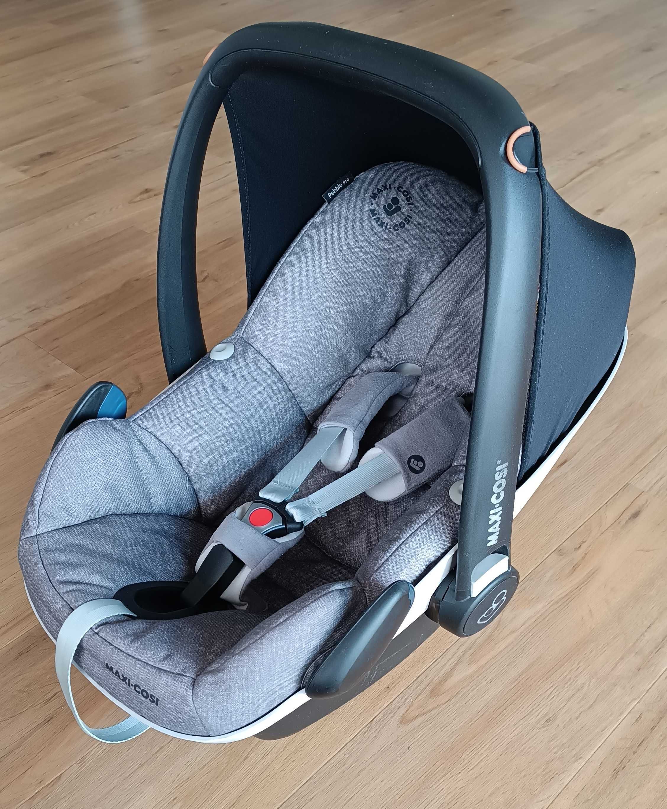 Fofelik nosidełko Maxi-Cosi Pebble Pro I-Size z Bazą ISOFIX Szare