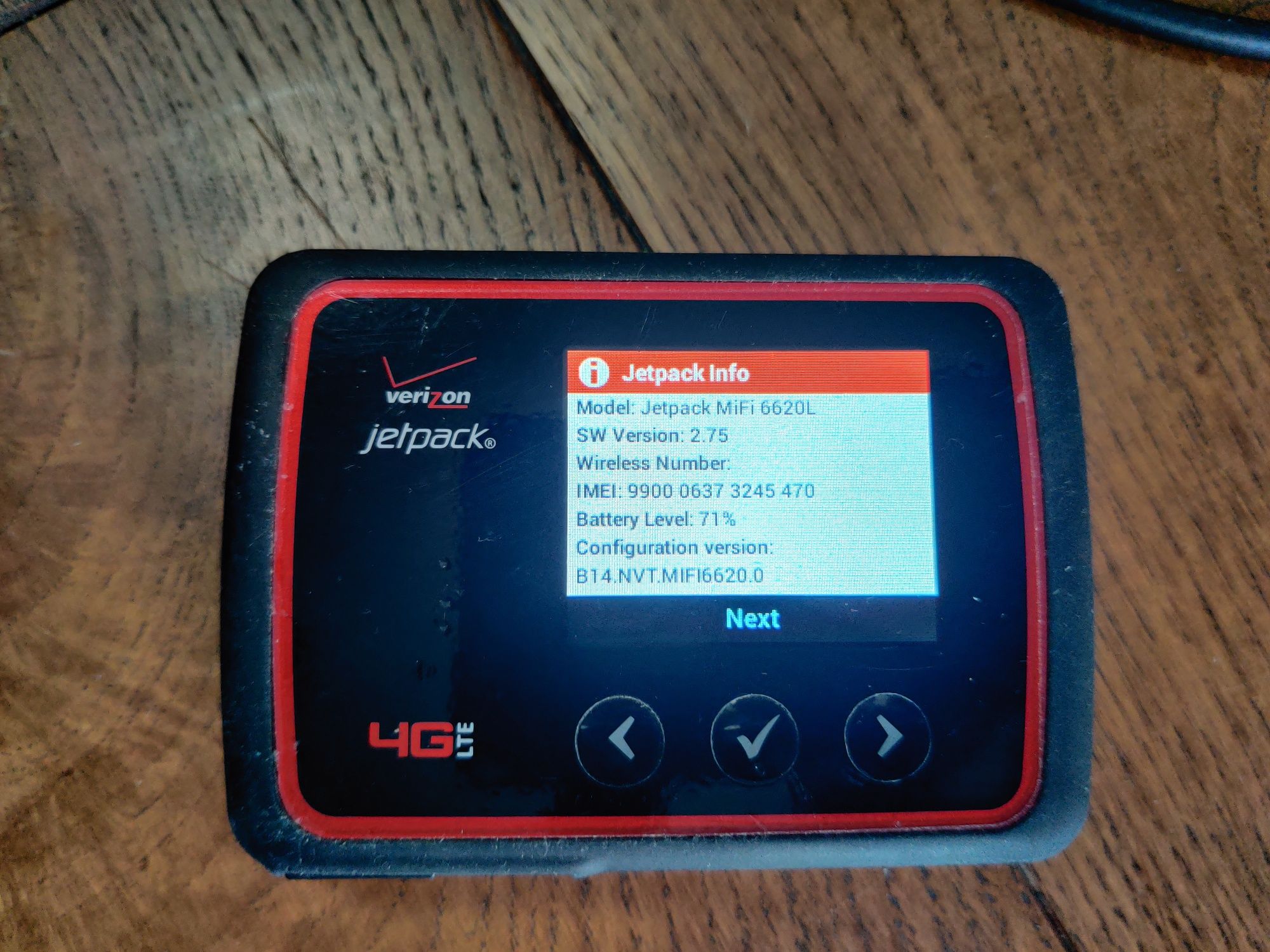 4G роутер Verizon Jetpack MiFi 6620L