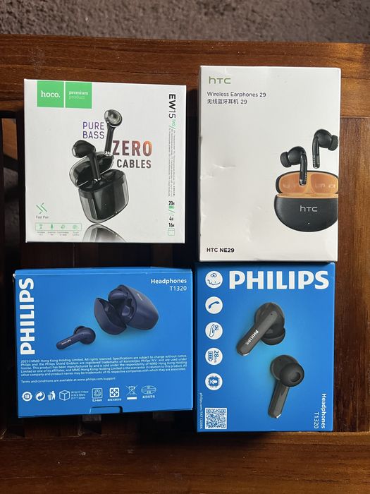 Продам оригинальные безпроводные наушники Hoco и HTC