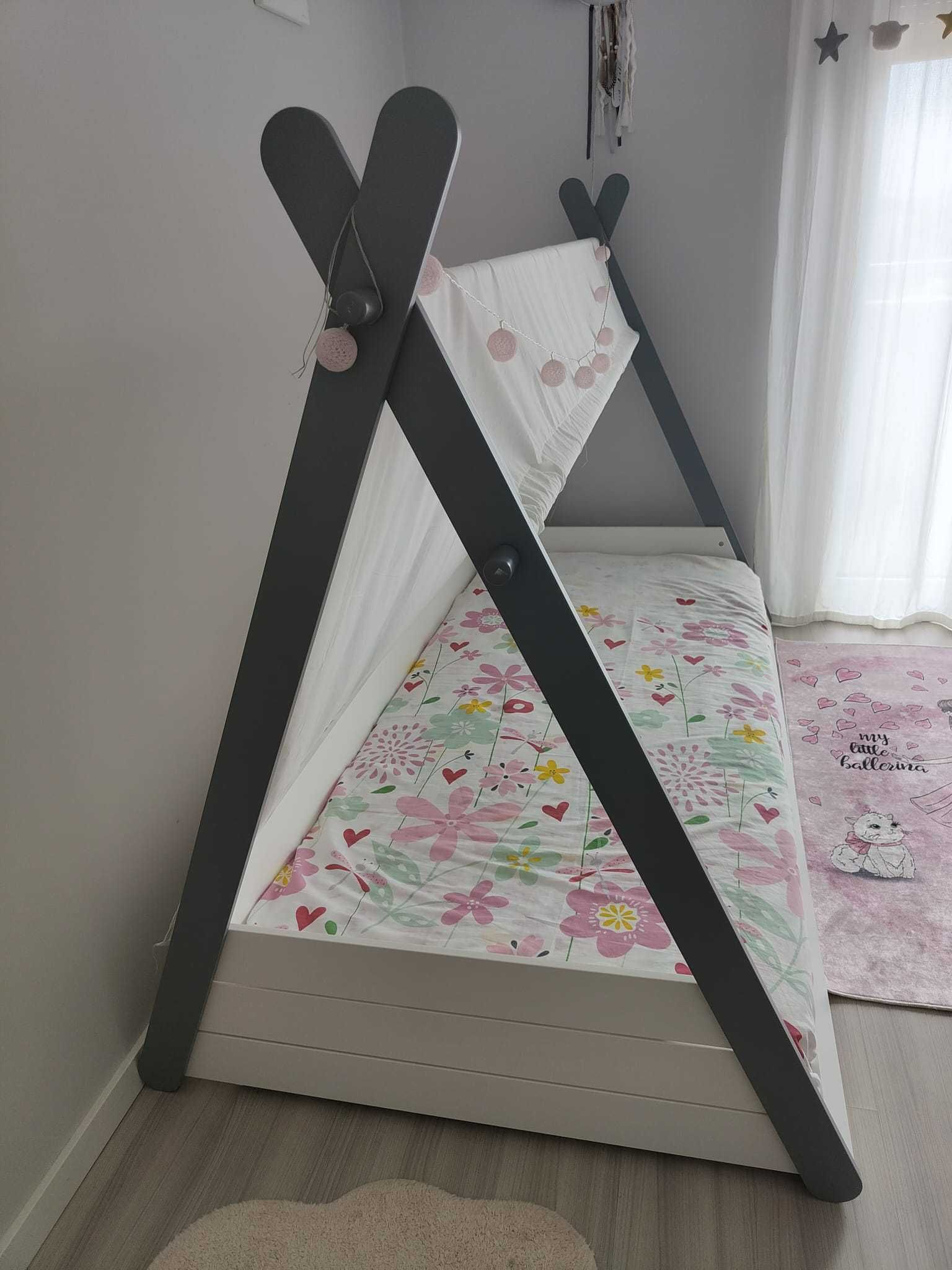 Cama Tipi de criança com estrado, SIFFROY