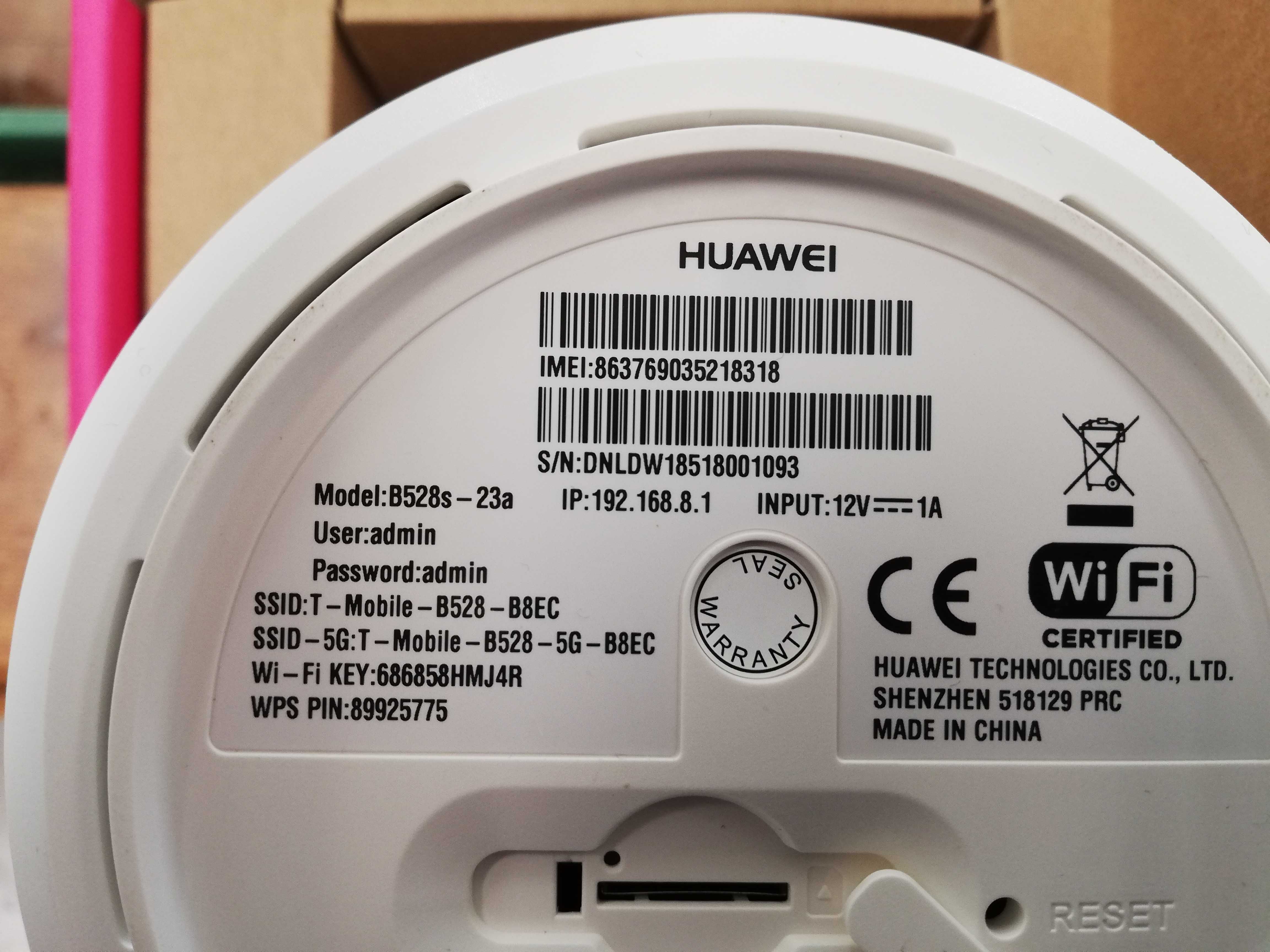 Router LTE/WiFi Huawei B528 - na kartę SIM