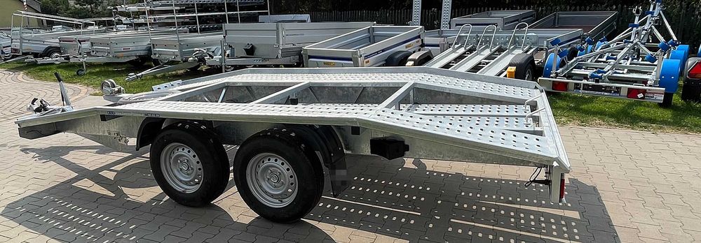 Nowa Laweta Niewiadów dł 4m x szer 2m DMC 2700kg GARBATKA/SZWAJCARKA