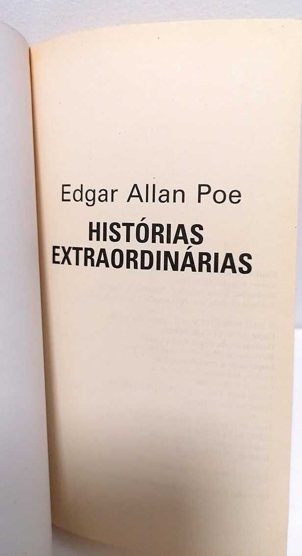 Histórias Extraordinárias, de Edgar Allan Poe