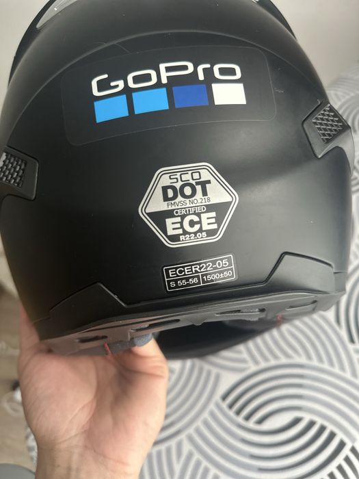 Шолом інтеграл scorpion чорний DOT/ESA