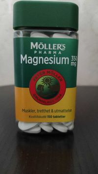 Моллерс Магній 350 мг Норвегія / Магний 350 мг / Mollers