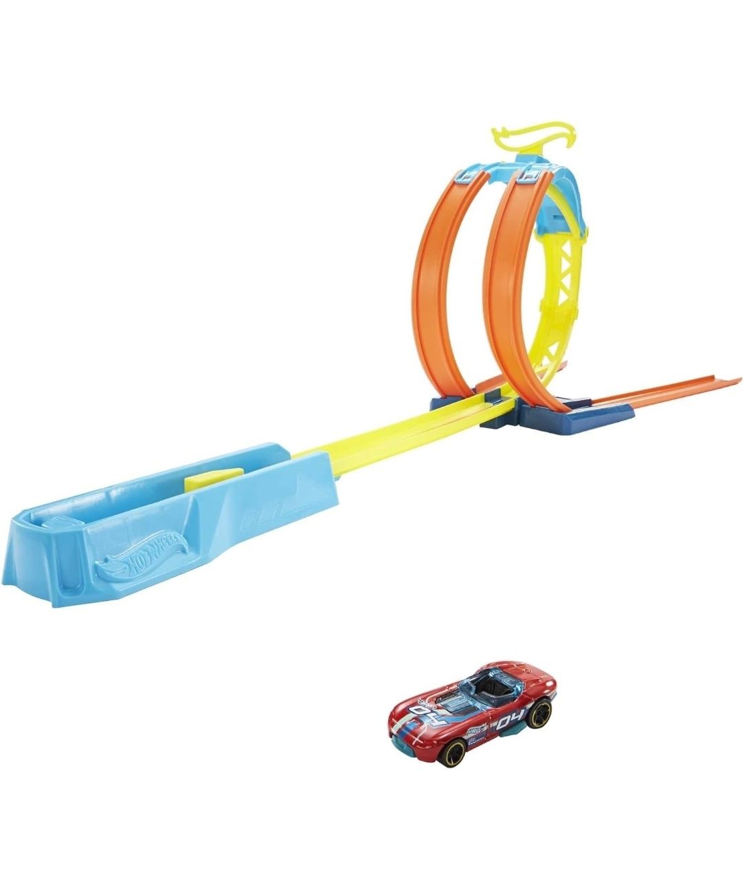 Hot Wheels Track Builder Split Loop Подвійна Петля