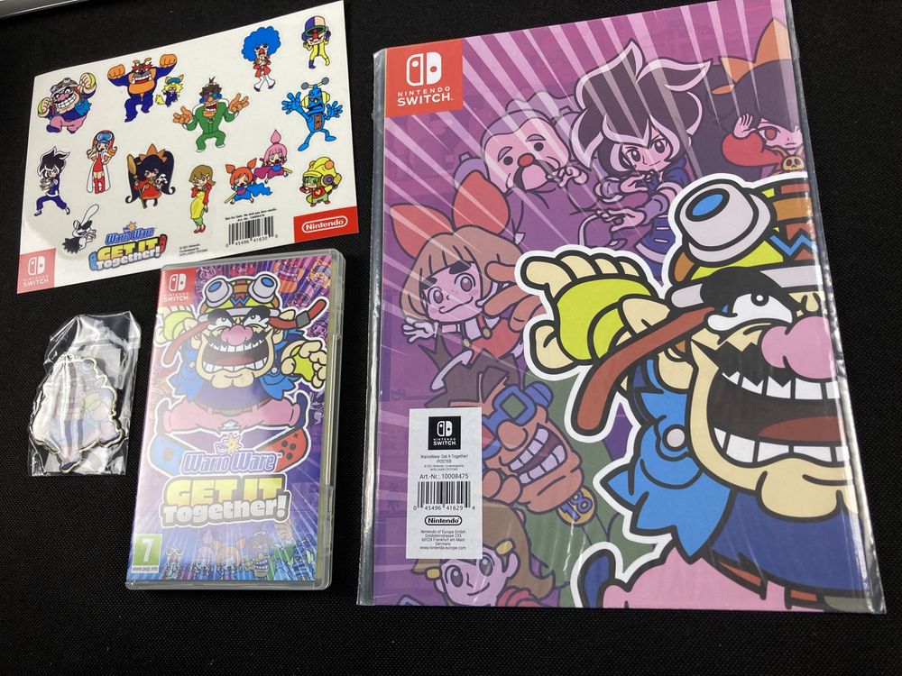 Warioware Get It Together! Jedyny taki zestaw. Preorderowe dodatki