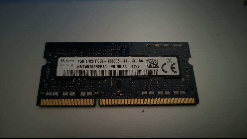 ОЗУ DDR3 PC3L-12800S 4GB