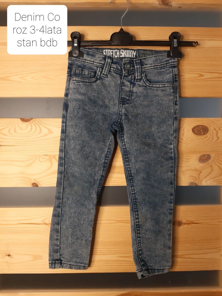 Spodnie jeans dziecięce roz 3/4lata