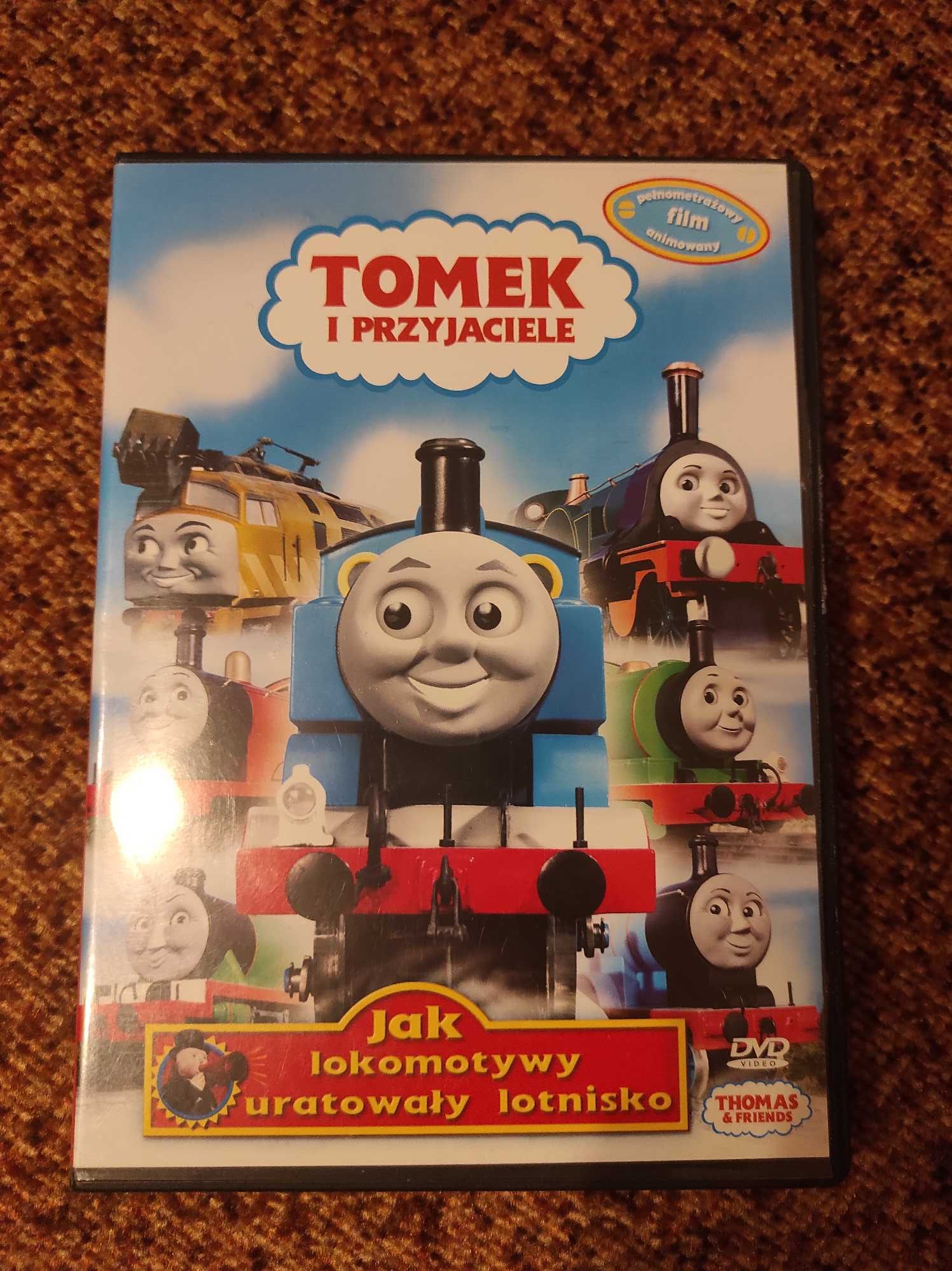 Film DVD Tomek i Przyjaciele "Jak lokomotywy uratowały lotnisko"