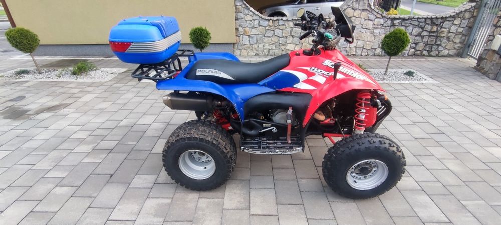Quad Polaris Scrambler 500, 2012rok 8500km rok ubezpieczenie L7e  dyst