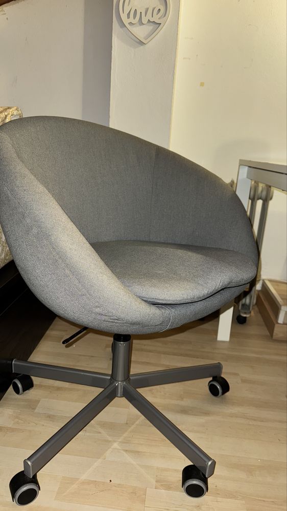 Cadeira Escritório Cinza - IKEA