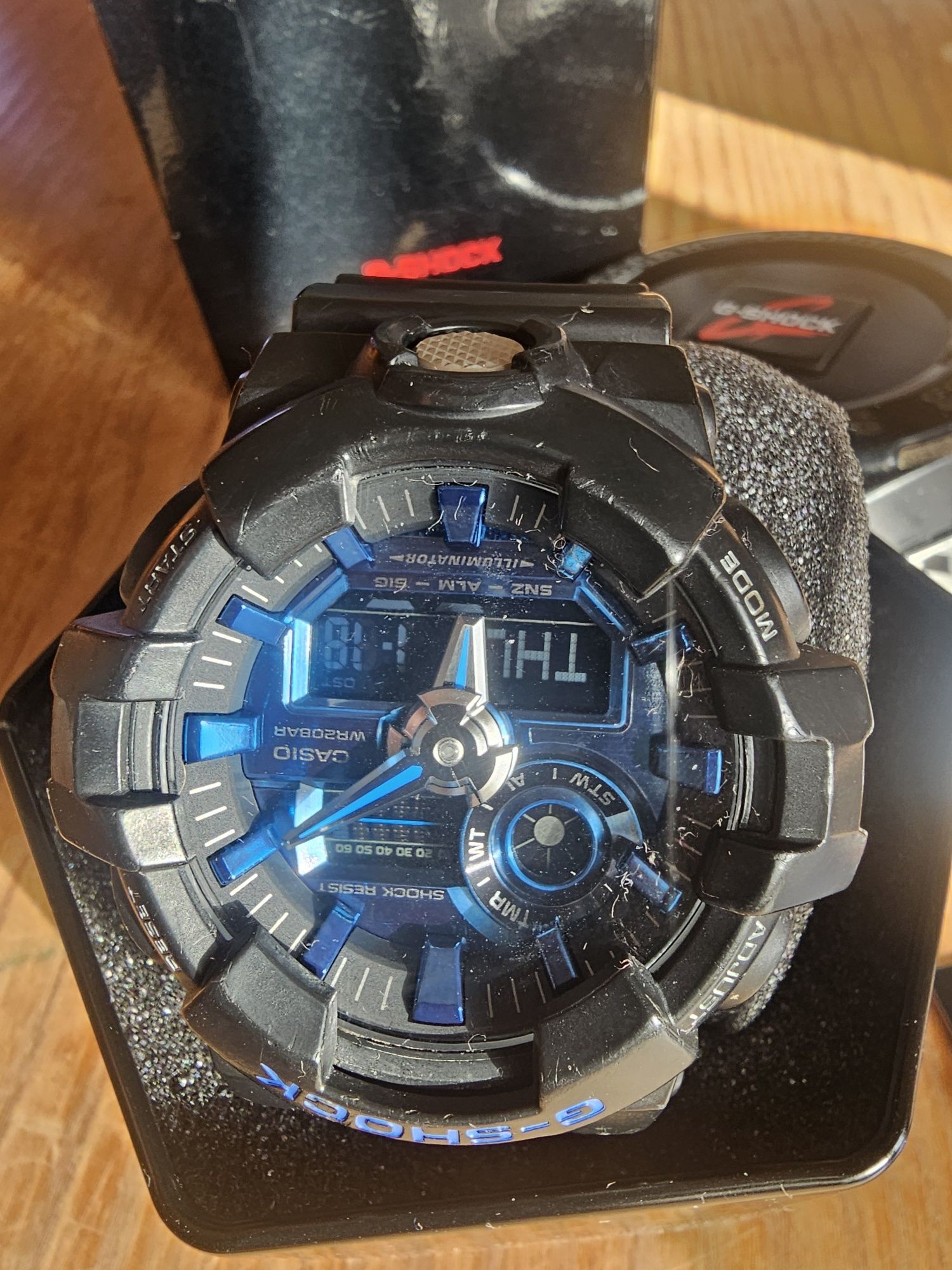 Relógio Casio G-Shock Preto/Azul