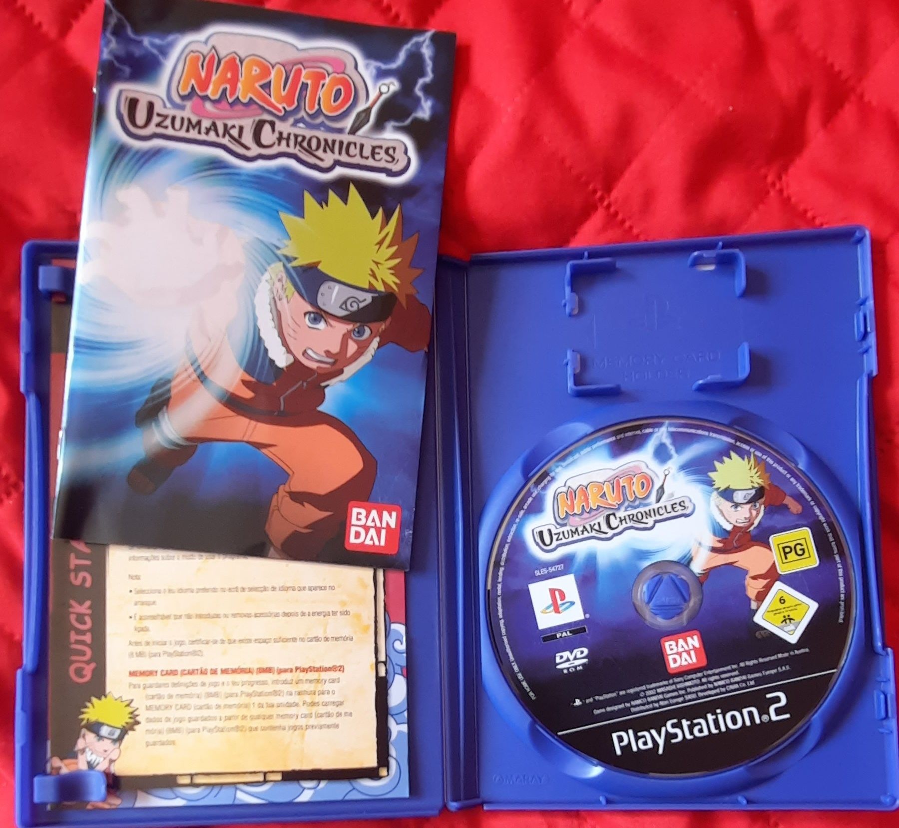 Jogo NARUTO Playstation 2 - original e como novo 15 euros