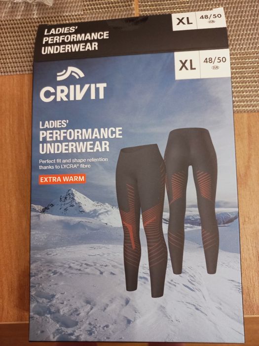 Legginsy funkcyjne strefy termo XL 46/48